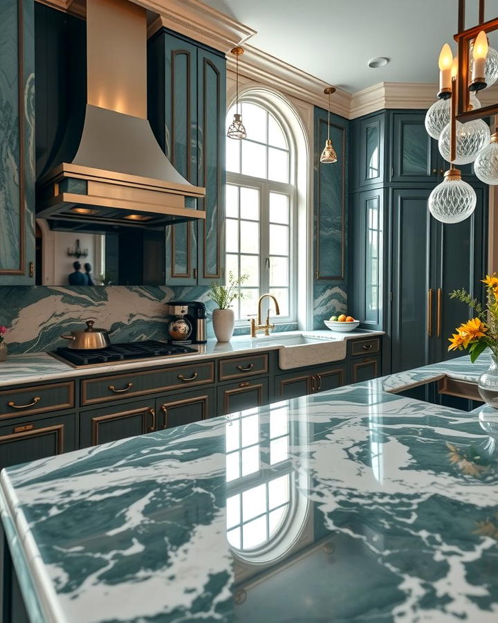 Luxurious Marble Countertops