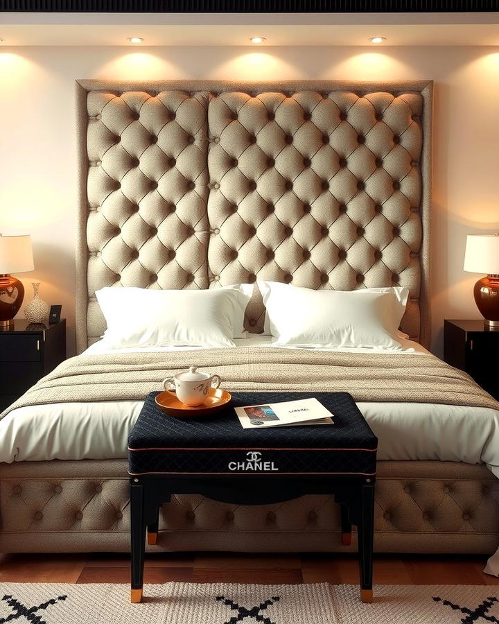 Luxurious Quilted Headboard 2