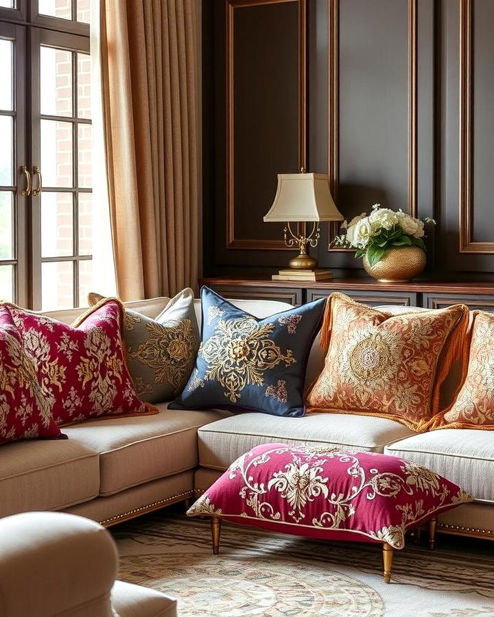 Luxurious Throw Pillows