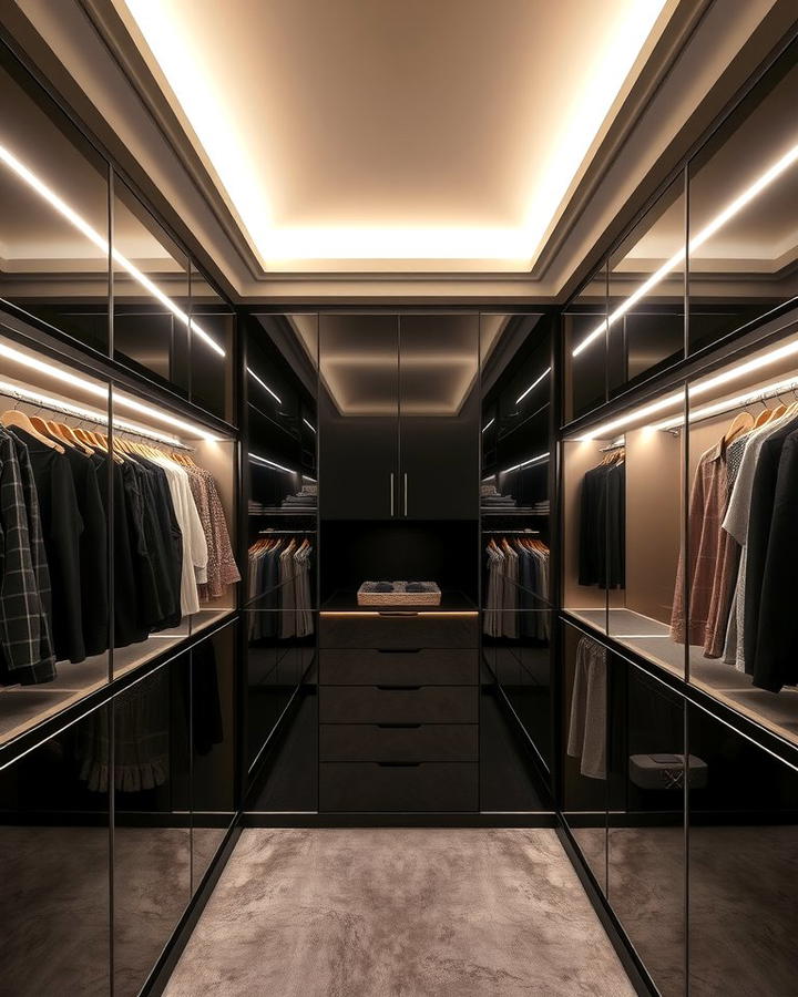 Luxurious Walk In Closet