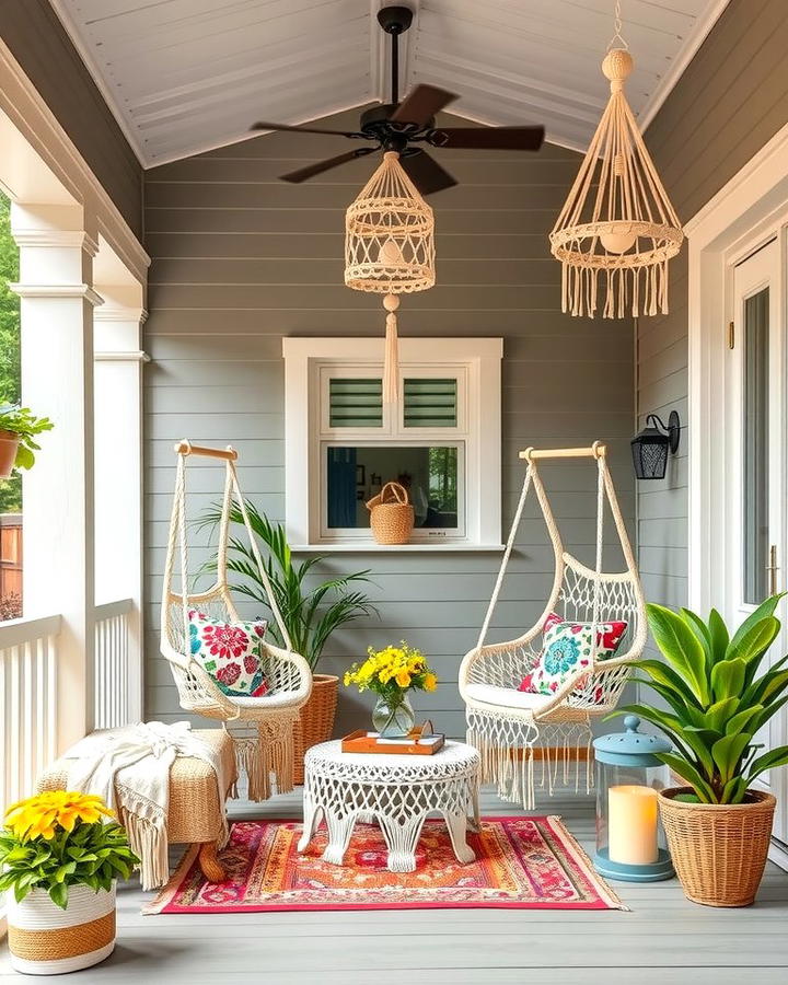 Macrame Porch Decor