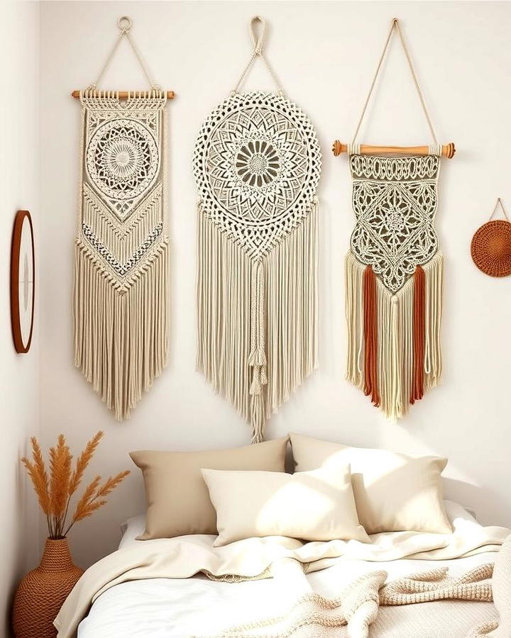 Macrame Wall Hangings for Texture