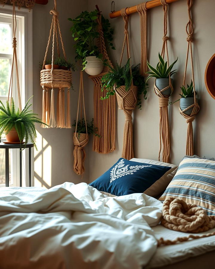 Macrame and Woven Accents