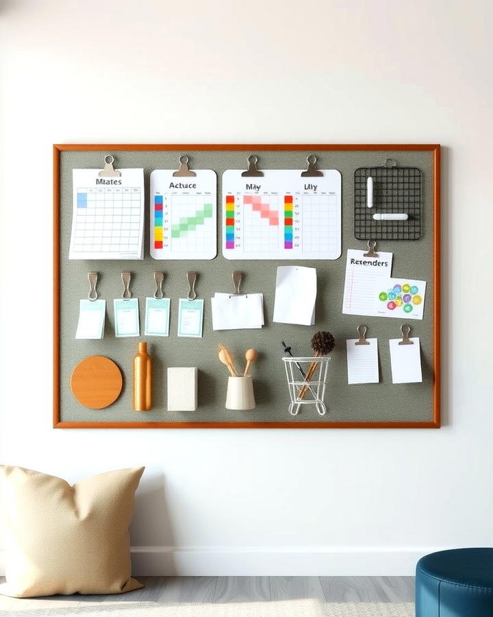 Magnetic Board Command Center