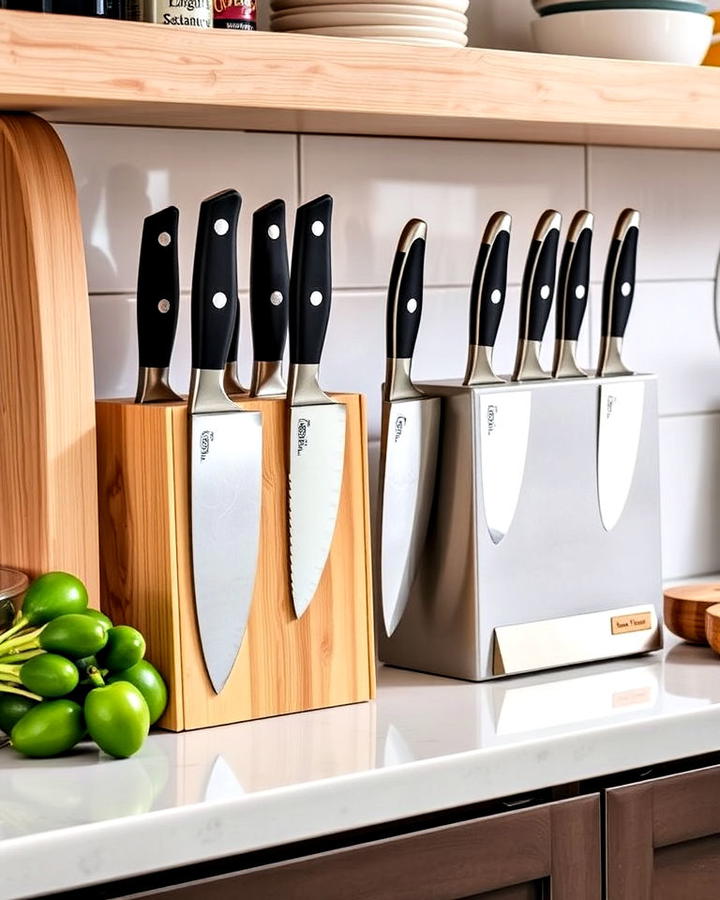 Magnetic Knife Blocks With Style