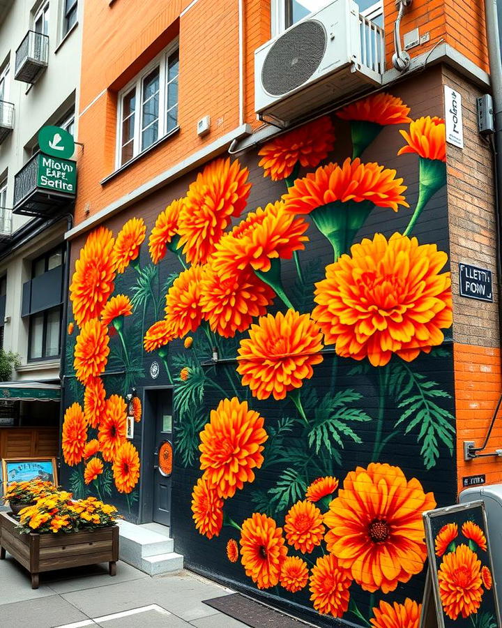 Magnificent Marigold Blooms