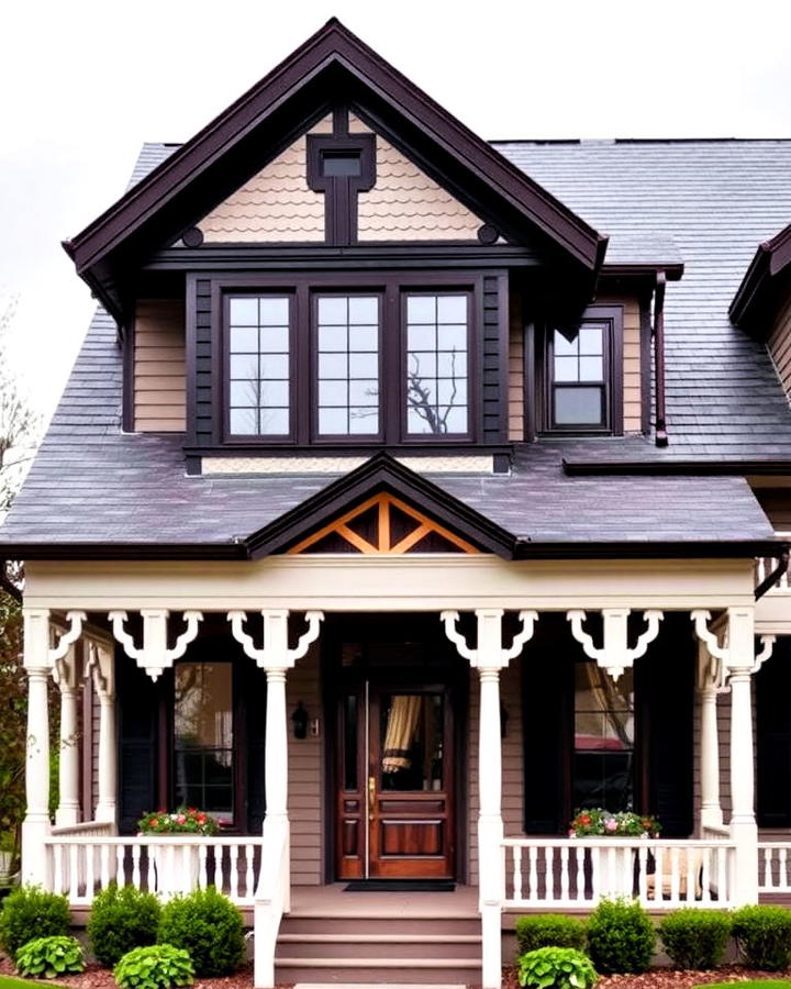 Mansard Front Porch Roof for Sophistication