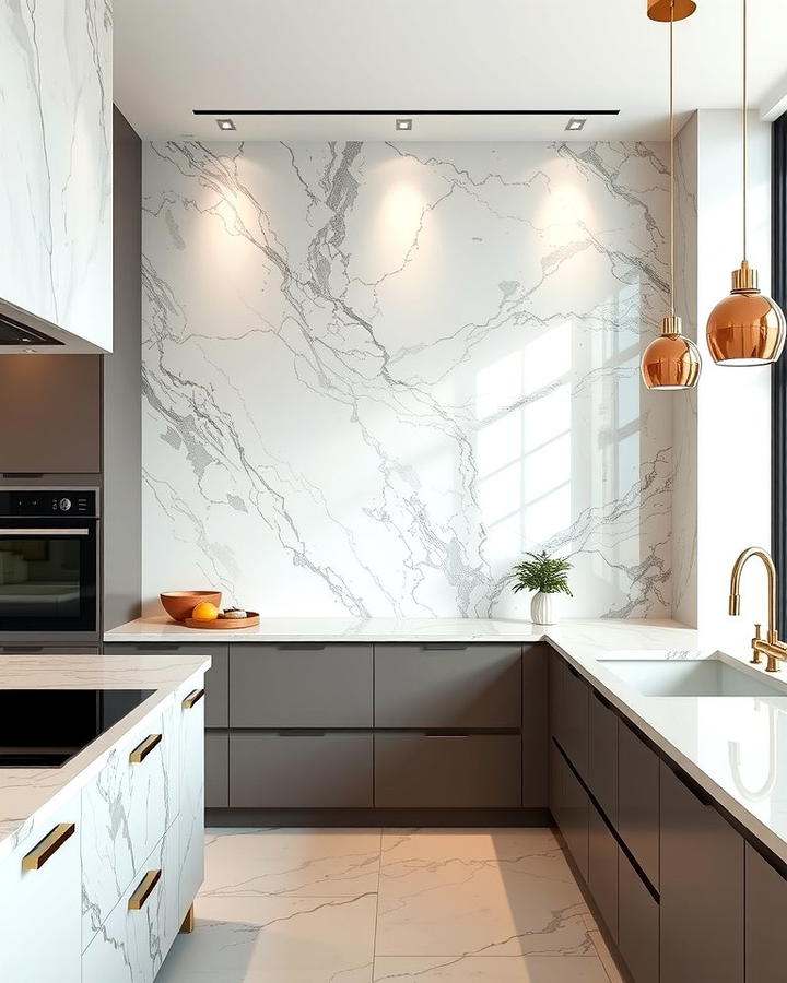 Marble Accent Wall