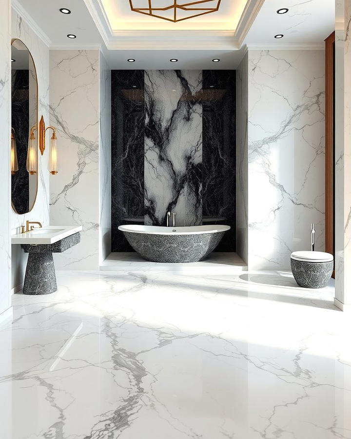 Marble Flooring Elegance