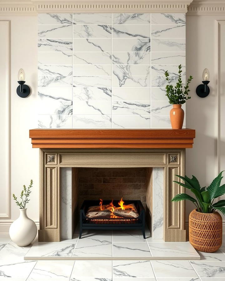 Marble Inspired Tiles