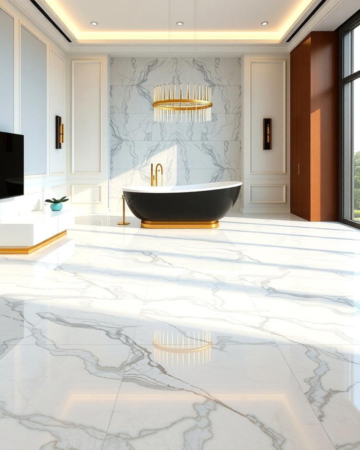 Marble Look Epoxy Floors