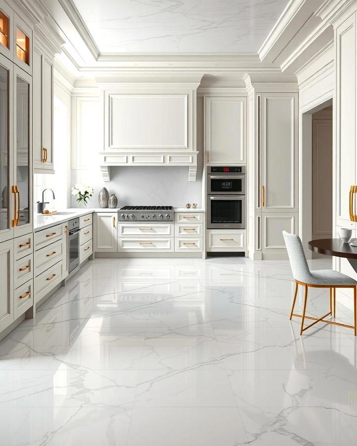 Marble Look Linoleum