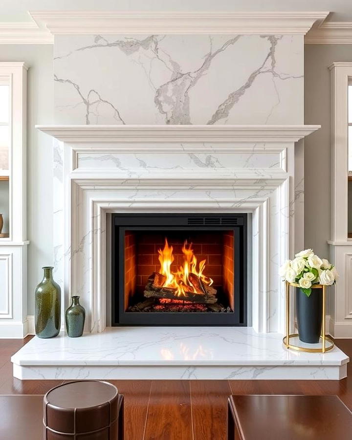 Marble Surround Fireplace