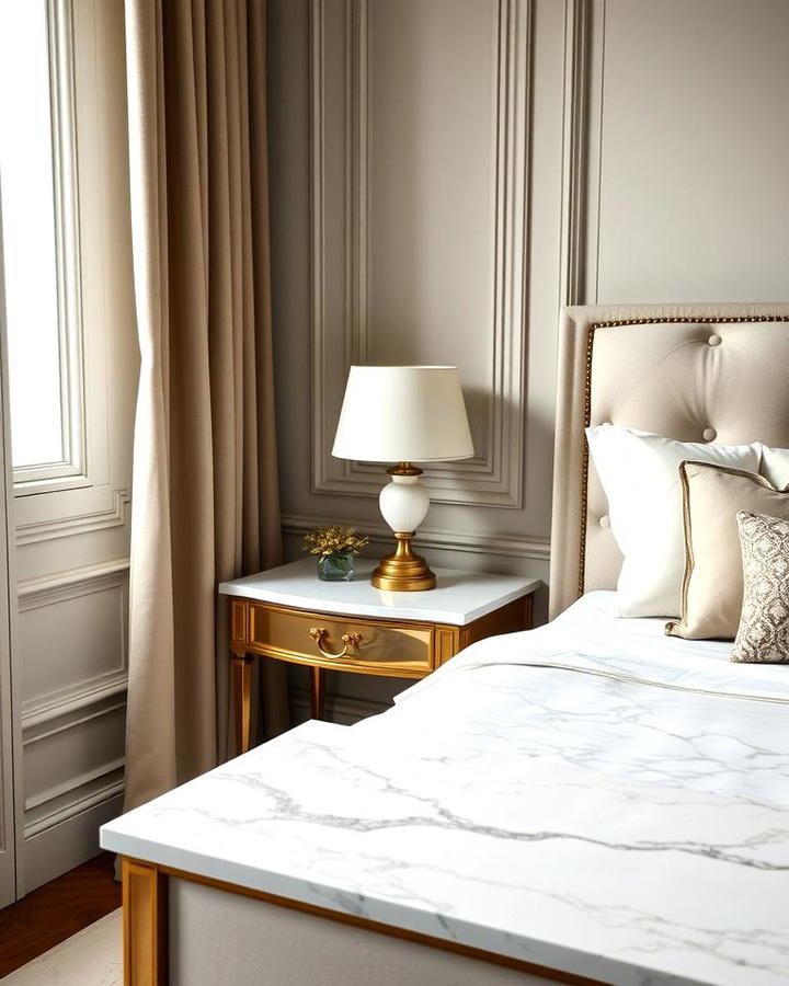 Marble Tabletops for a Chic Accent