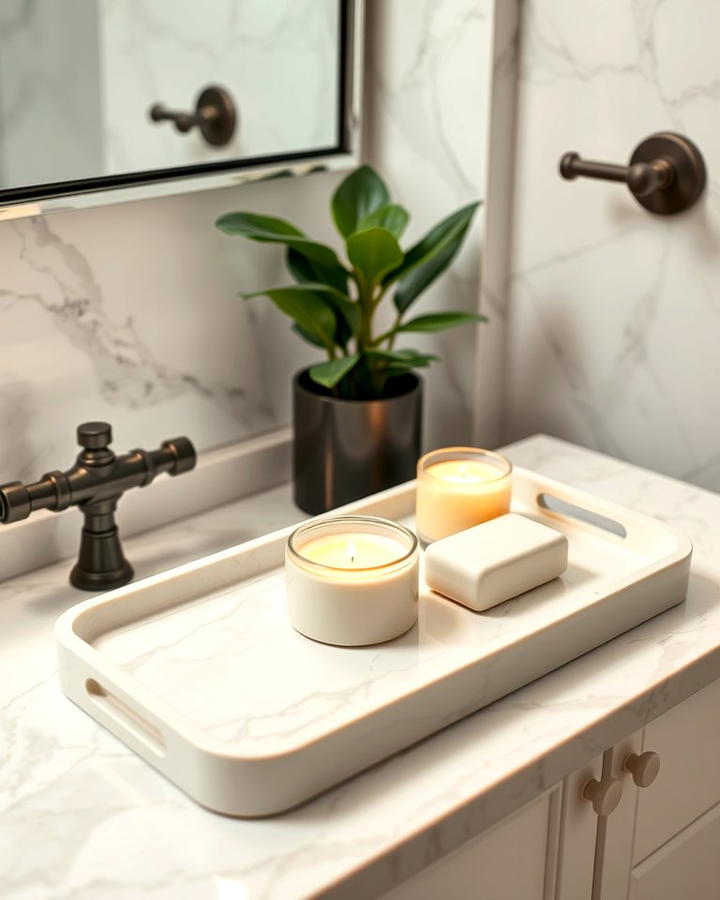 Marble Tray for Timeless Sophistication