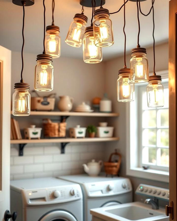 Mason Jar Pendant Lights