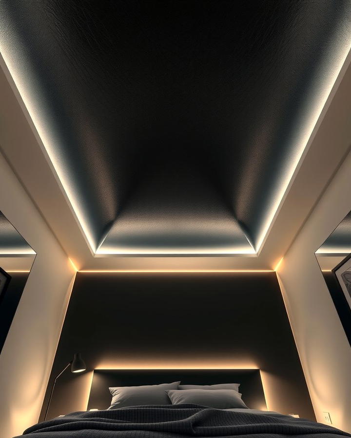 Matte Black Ceiling