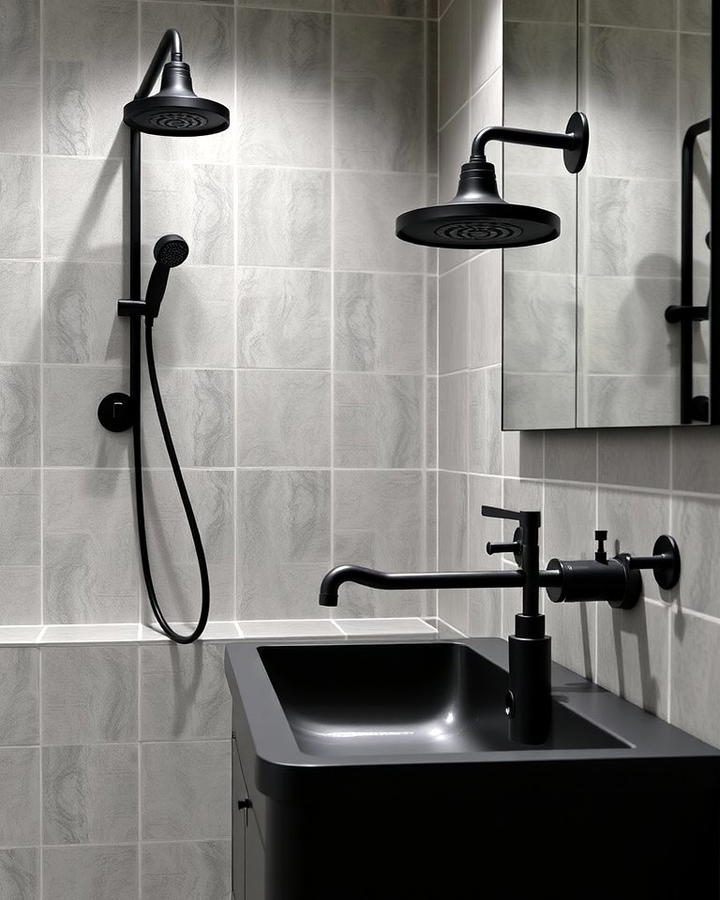 Matte Black Fixtures