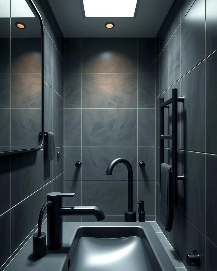 Matte Black Fixtures