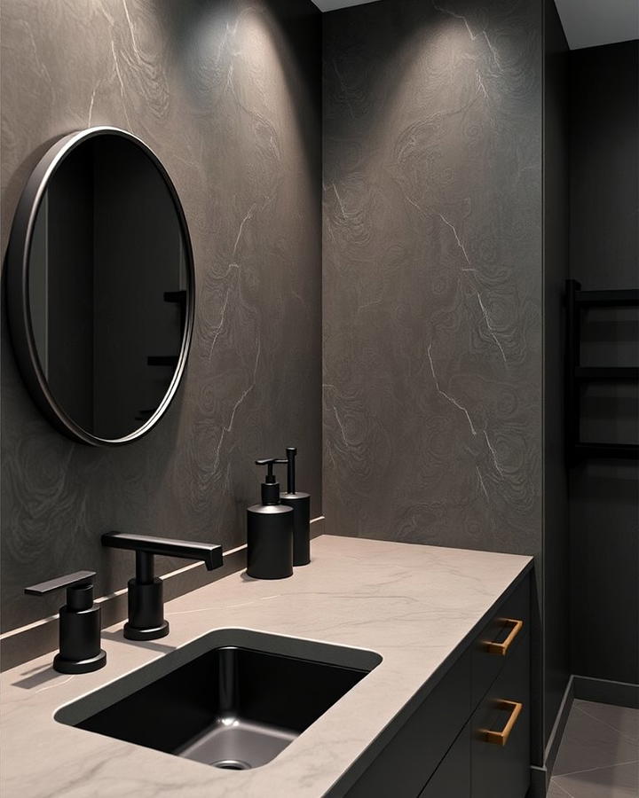 Matte Black Fixtures