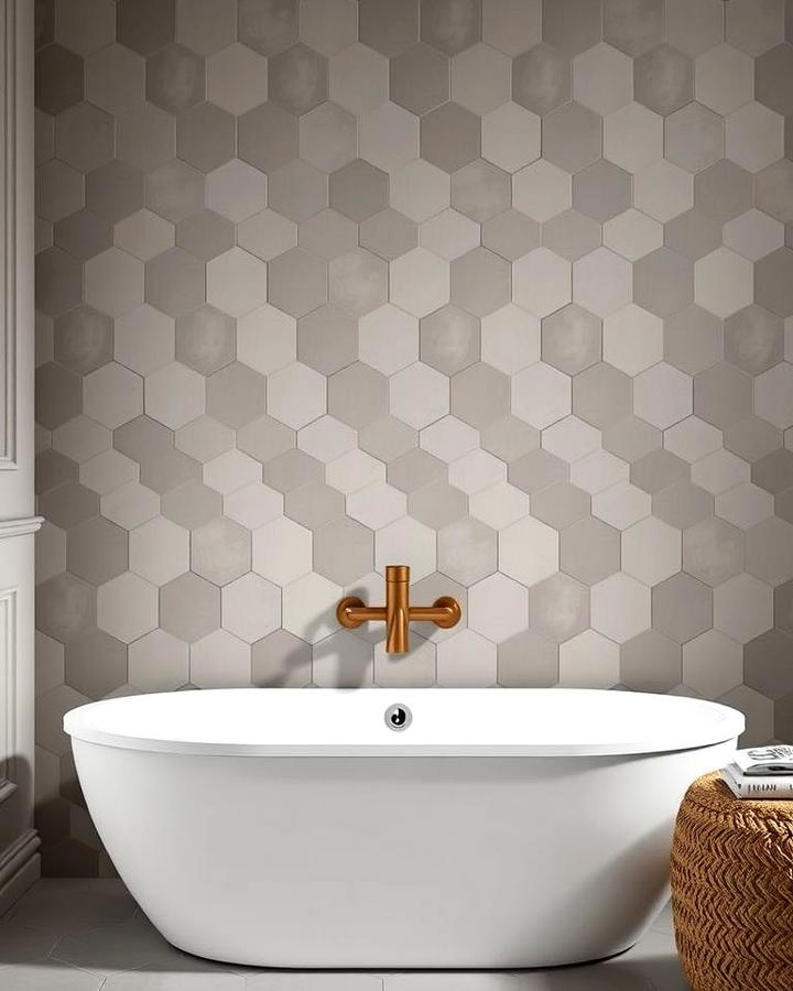 Matte Finish Hexagon Tiles