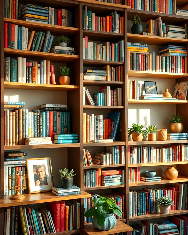 Maximalist Bookshelves