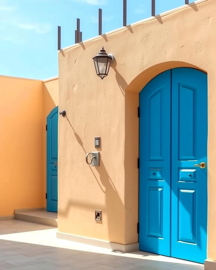 Mediterranean Blue Doors