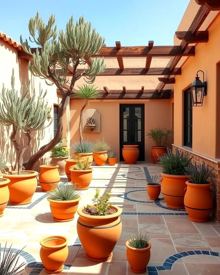 Mediterranean Courtyard