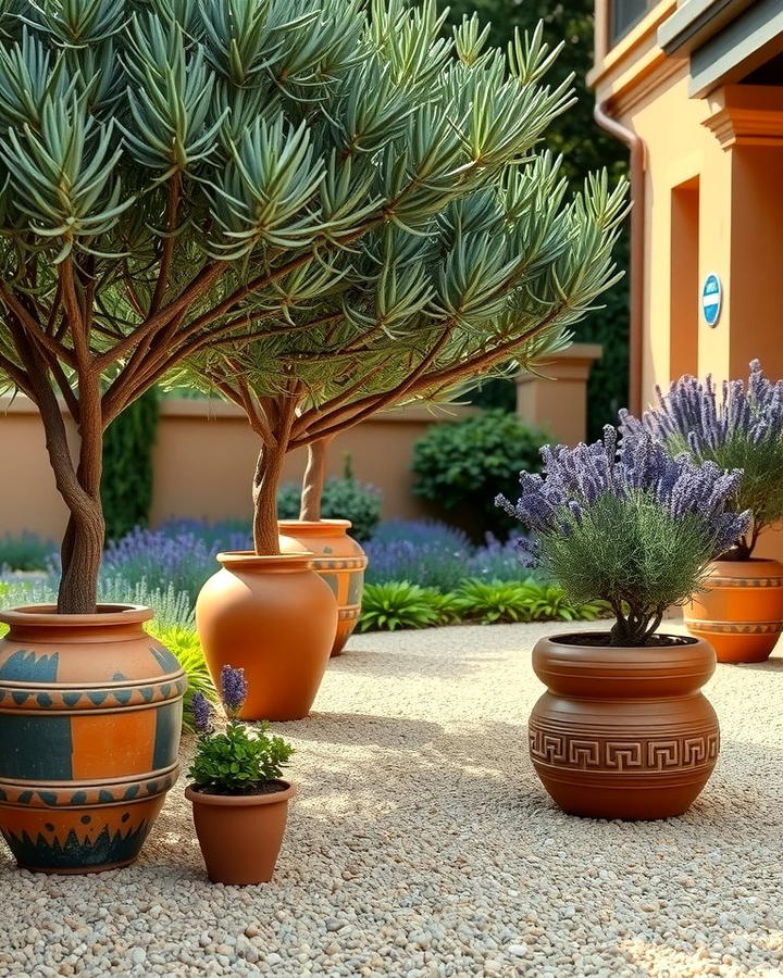 Mediterranean Inspired Gravel Garden