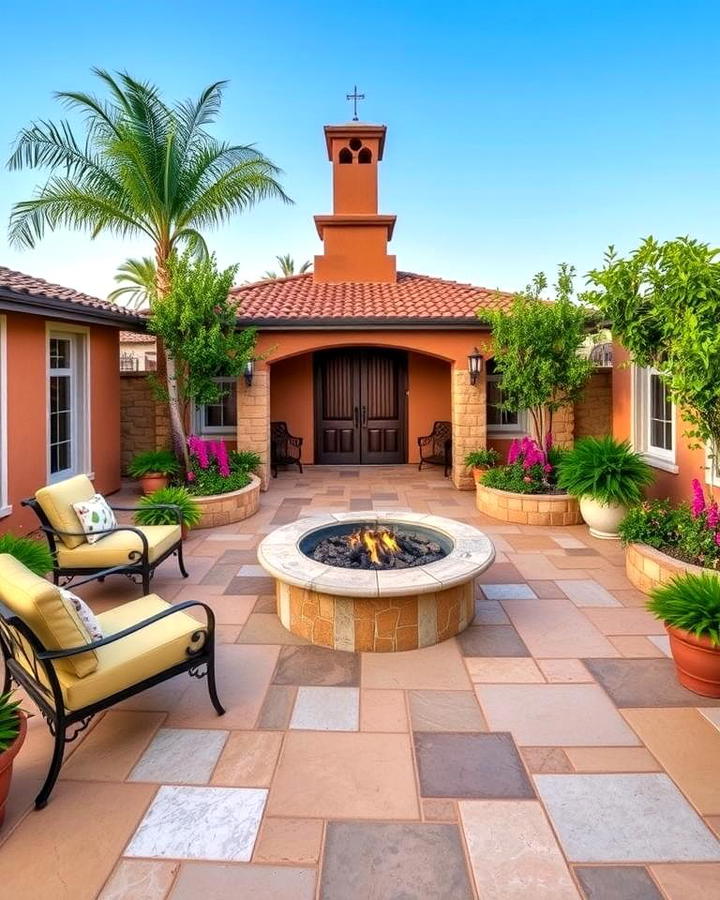 Mediterranean Inspired Patio