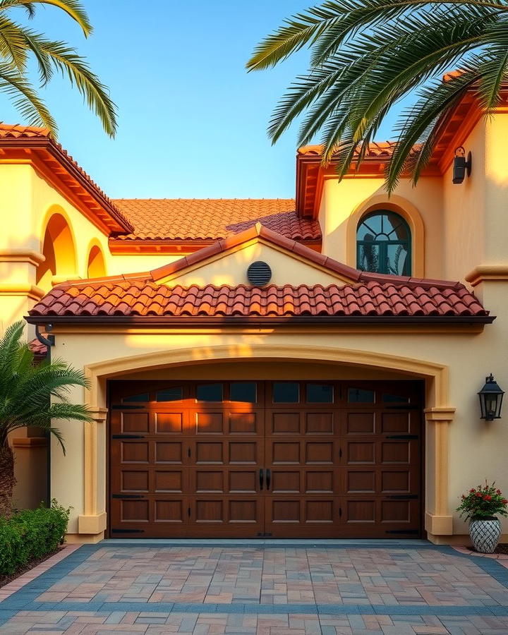 Mediterranean Style Garage