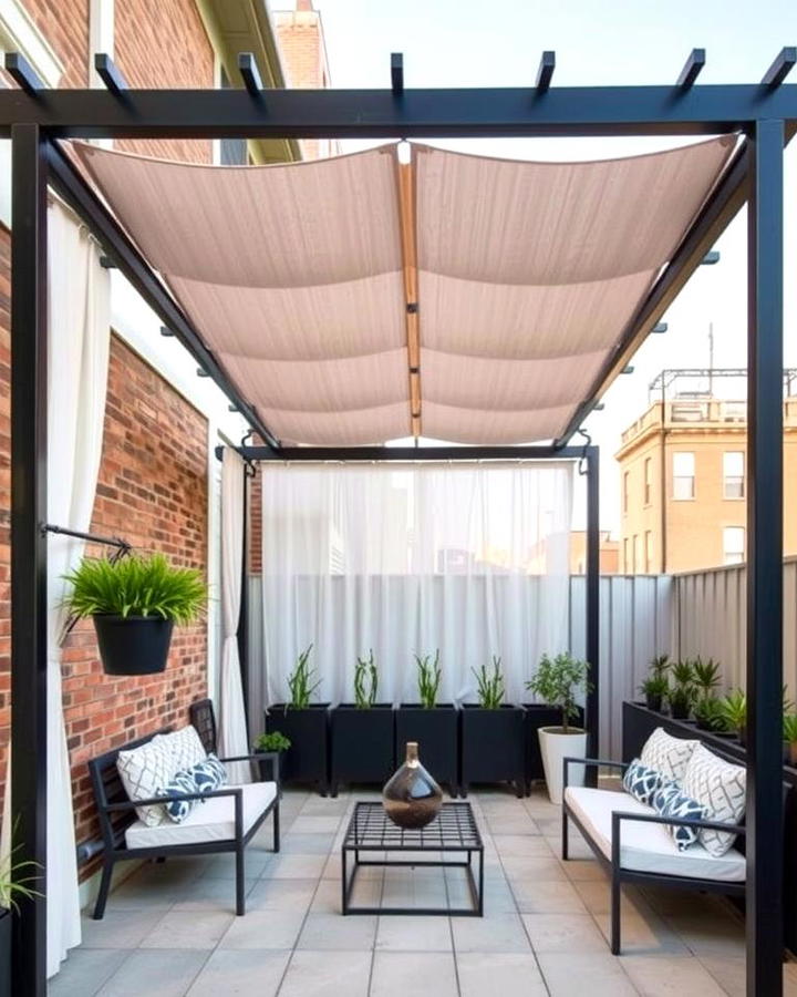 Metal Frame Pergola