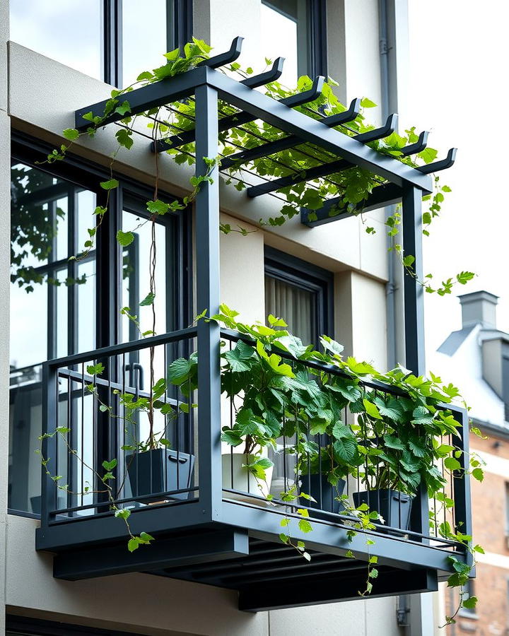 Metal Frame Trellis