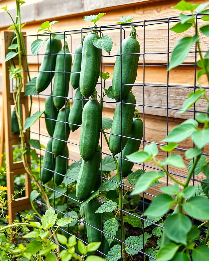 Metal Grid Trellis