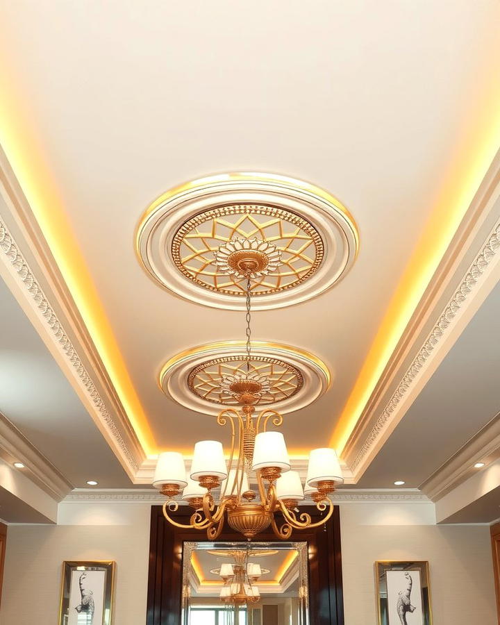 Metallic Ceiling Trim