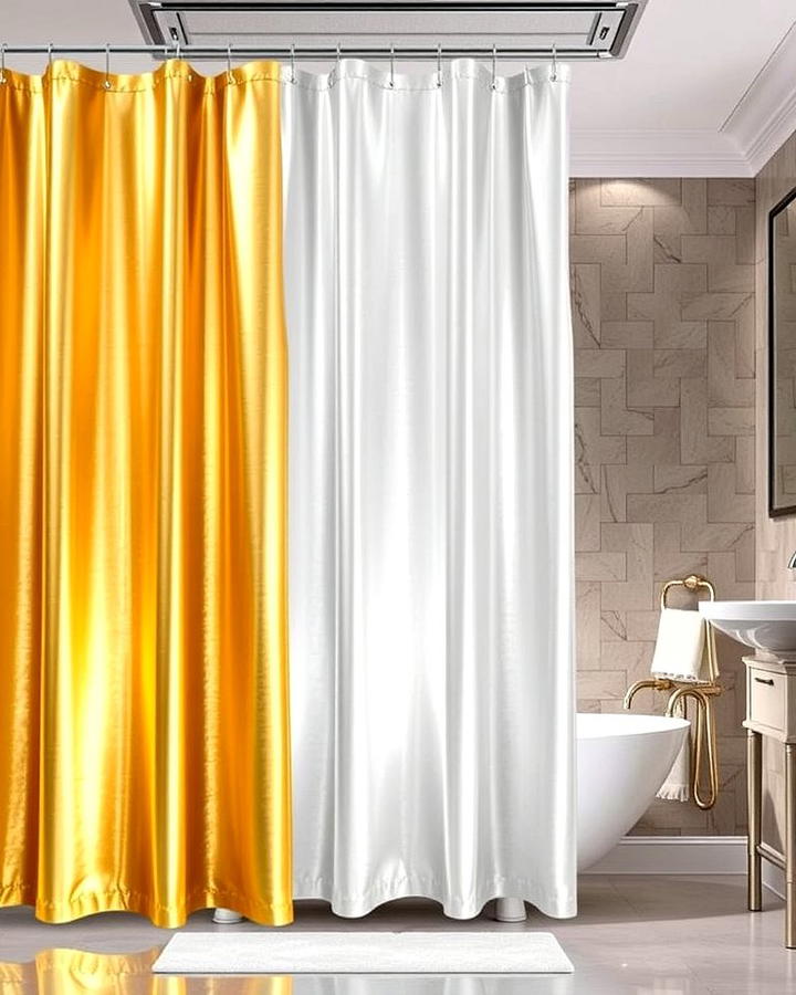 Metallic Finish Curtains