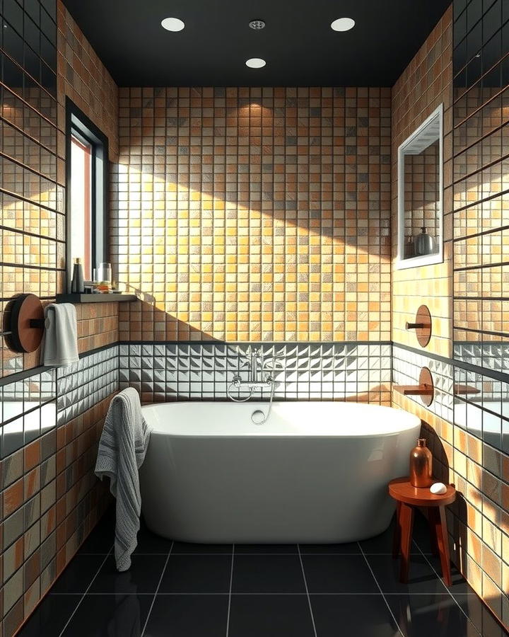 Metallic Tile Surround