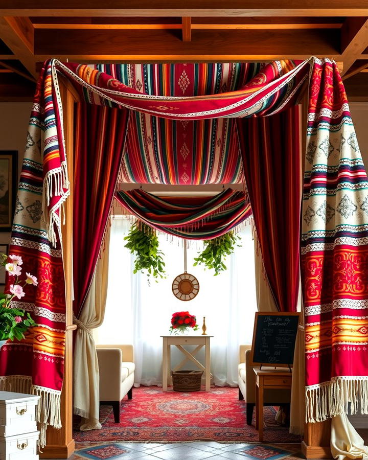 Mexican Blanket Ceremony Alter