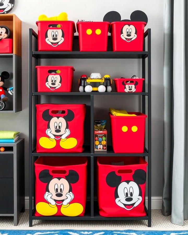 Mickey Mouse Storage Solutions