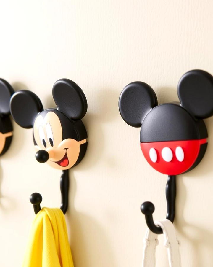 Mickey Mouse Wall Hooks