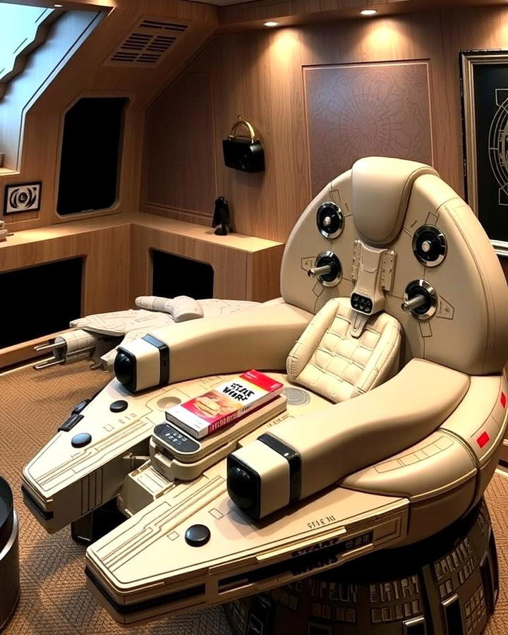 Millennium Falcon Inspired Seating