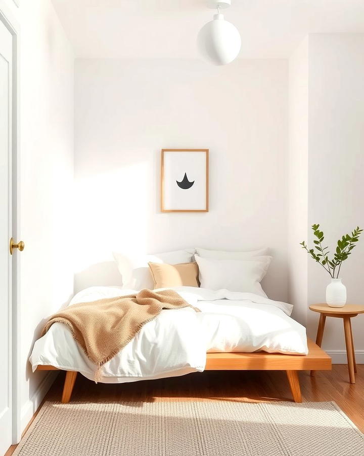 Minimalist Bed Nook