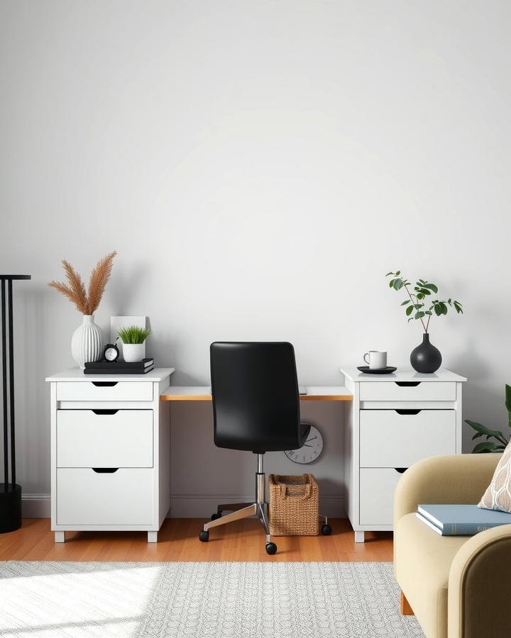 Minimalist Desk with Clean Lines