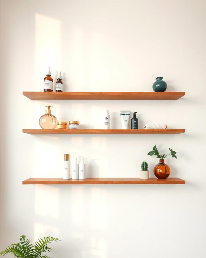 Minimalist Floating Shelves