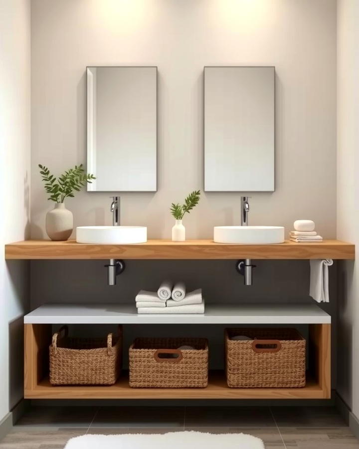 Minimalist Floating Vanity