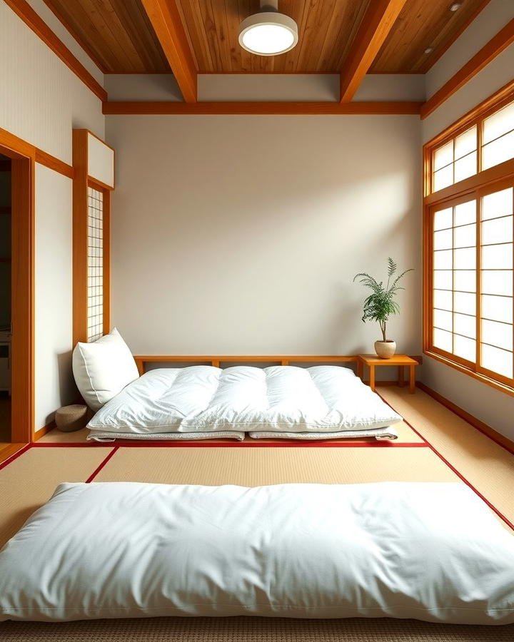 Minimalist Futon Bedding for a True Japanese Touch