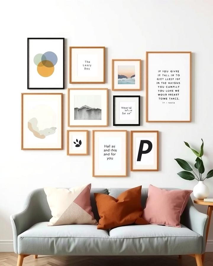 Minimalist Gallery Walls