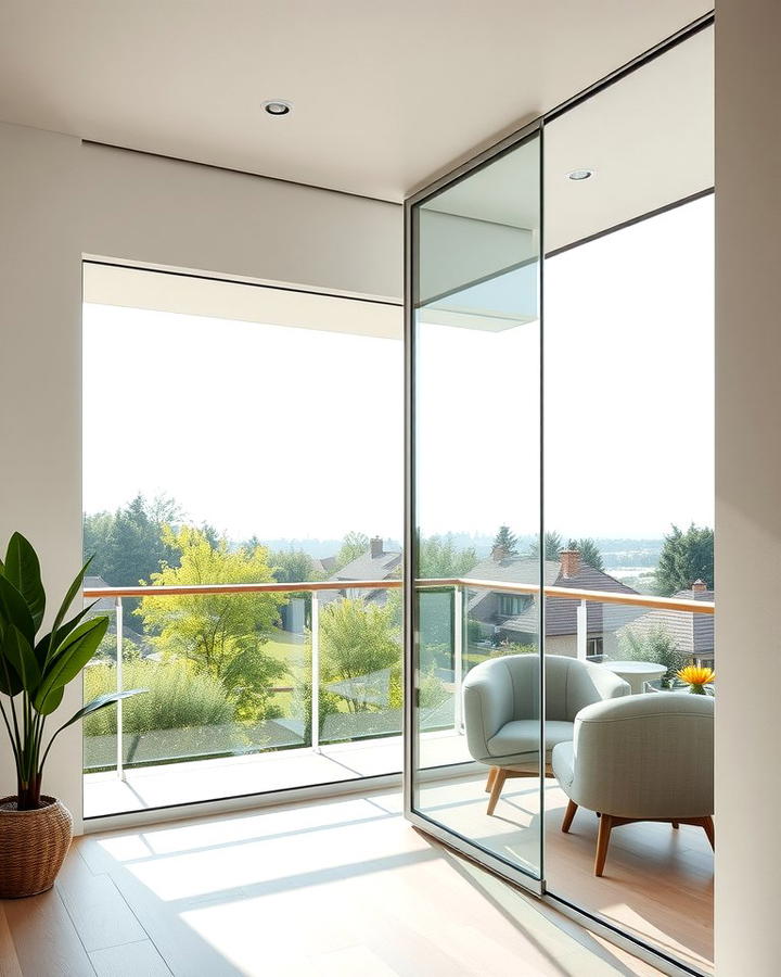 Minimalist Glass Panels