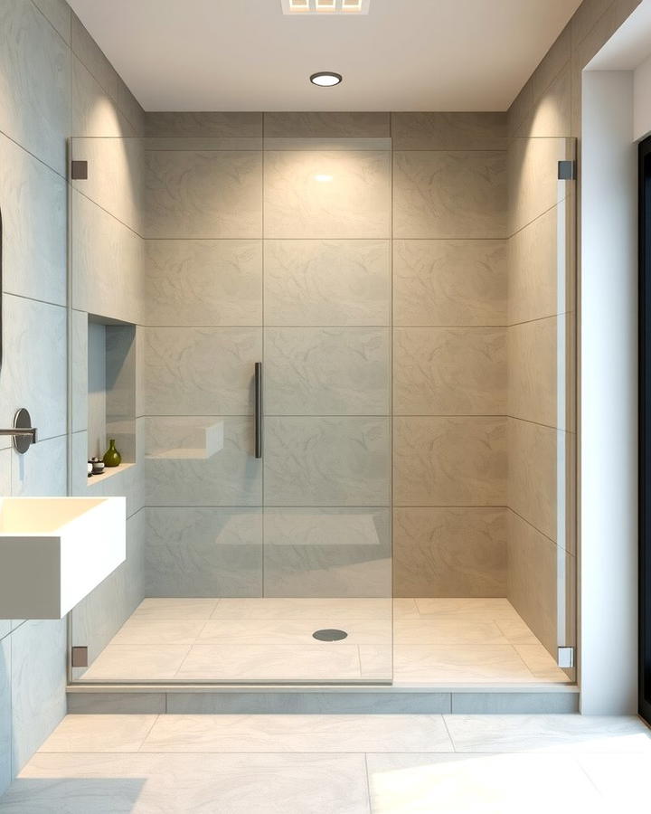 Minimalist Glass Showers