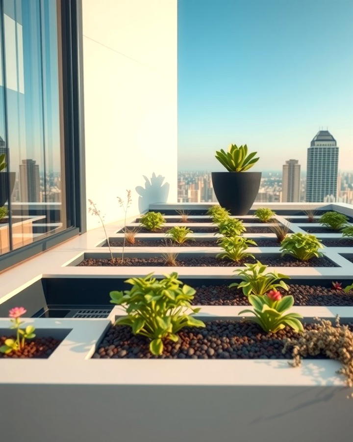 Minimalist Green Roof Design